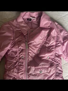 Hannah Montana Kids Pink Quilted Jacket - Unknown Brand